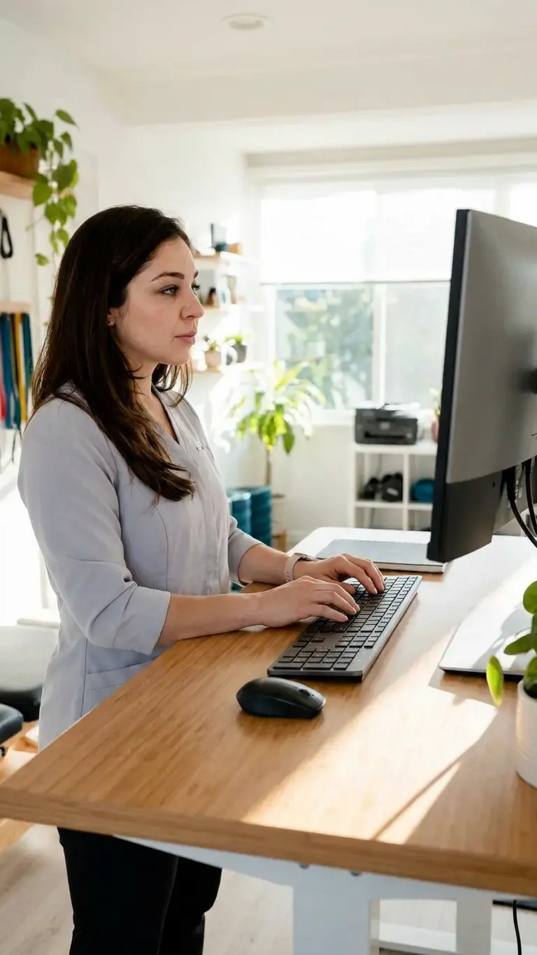 Ergonomischer Arbeitsplatz
